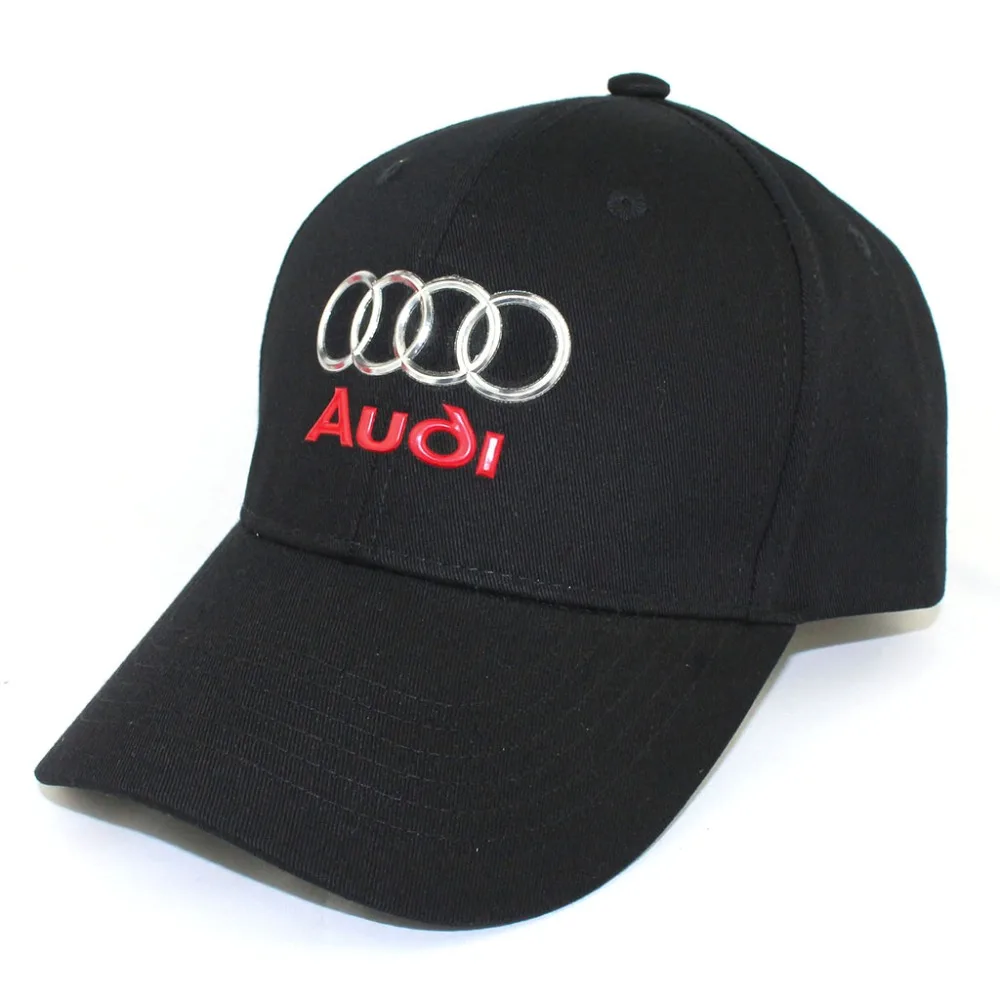 

Brand Baseball Cap for your Car Black Grey Red Solid Brand Baseball Cap 100% Cotton Racing Cap and Hat Car Accessories Cap