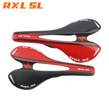 

RXL SL Bicycle Carbon Saddle 275*143mm MTB Bike Seat 3K Gloss Road/Mountain Front Seat Mat Ultralight Carbon Saddle Men 2018