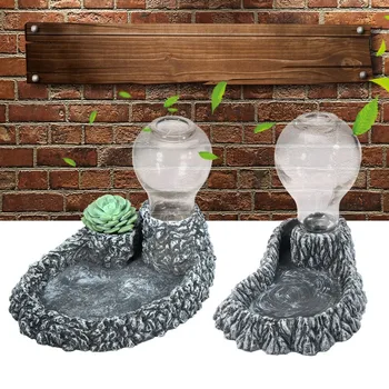 

Water Feeding Device Dispenser Resin Glass Bottle Terrarium Reptile Water Dish Feeder Feeding Food Pet Supplies Reptile Pets