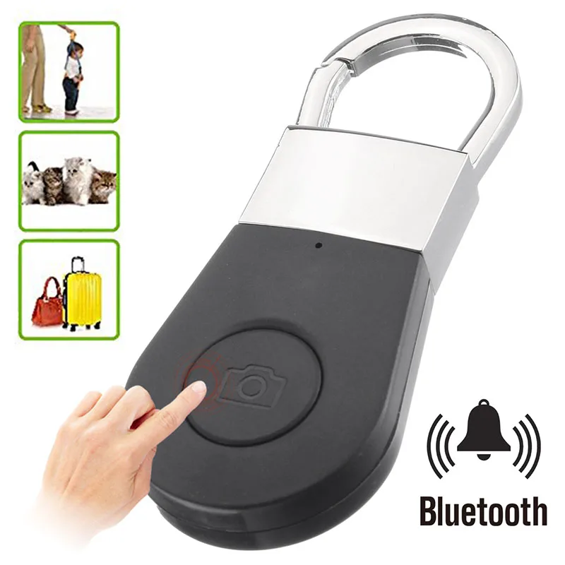  Frienda 5 Pieces Key Finder Item Locator with 5 Pieces  Keychains Bluetooth Tracker Anti Lost Alarm Reminder Selfie Shutter Control  for Kids Pets Keychain for Smartphone : Electronics