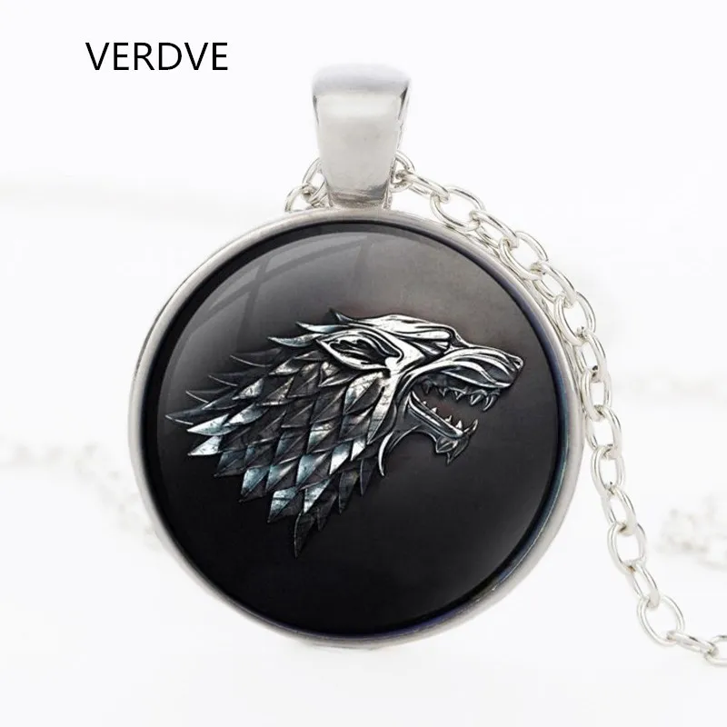 2017 New 3 / Color Game Throne Necklace Pendant House Stark Black Wolf Goth Jewelry Glasses Pendant Necklace Sweater Chain Gifts 2017 New 3 / Color Game Throne Necklace Pendant House Stark Black Wolf Goth Jewelry Glasses Pendant Necklace Sweater Chain Gifts