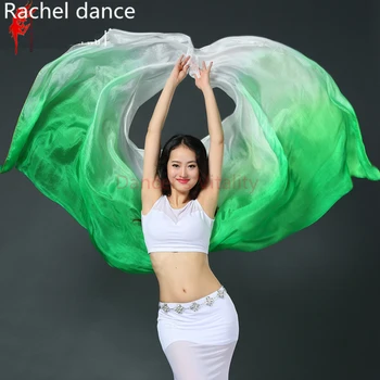 

2017 New Belly Dance Veil Belly Dance Scarf Accessories Bellydance Veil -Veils-Belly-Dance Belly Dance Silk Veil 260*114cm