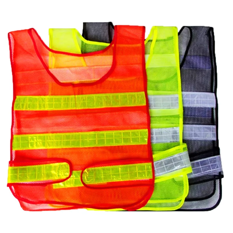

Hi Viz Reflective Safety Vest Provides High Visibility for Day Night Running - Warning Safety Waistcoat for Car