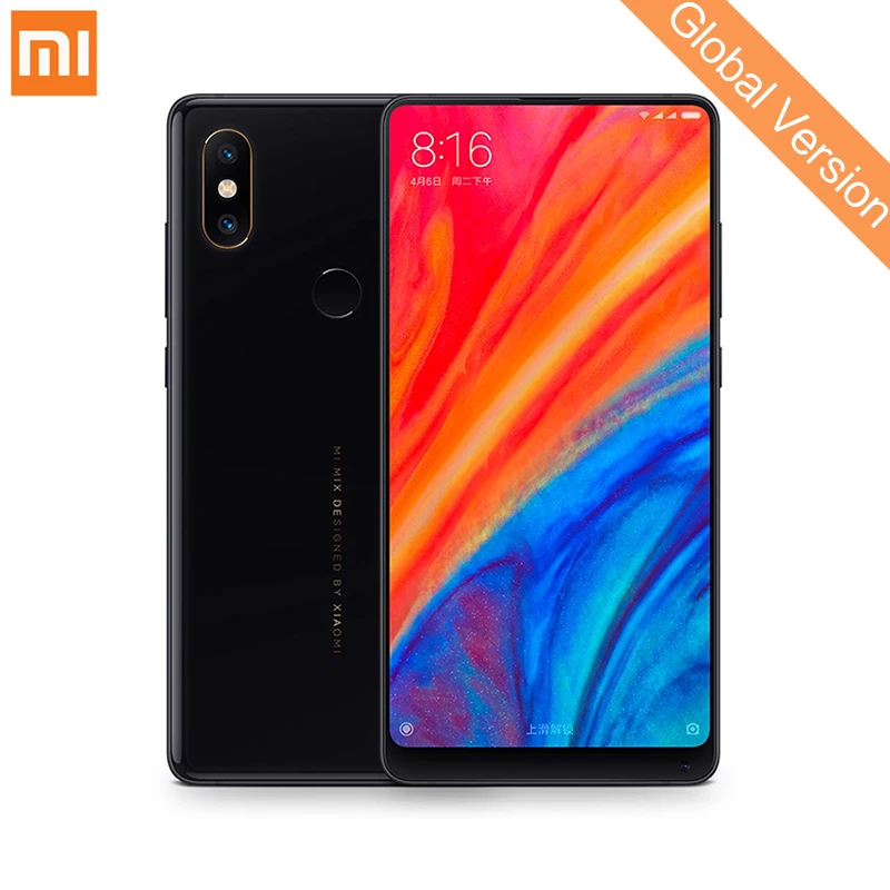 Глобальная версия Xiaomi mi x 2 S 6 ГБ 64 Snapdragon 845 5 99 &quotполный экран AI Dual PD камера Уход за
