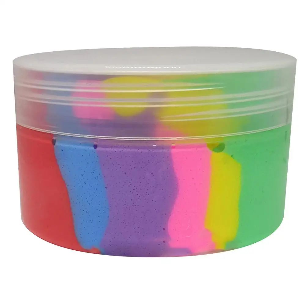 

Colorful Mixed Cloud Crystal Mud Slim Toy Decompression Educational Toy Plasticine 100ml For Adult Gifts