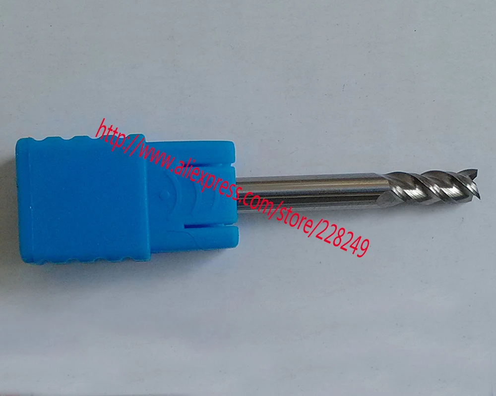 1 шт. D5 * 13 50 HRC50 3 фрезы с плоским концом для алюминиевых фрезерных инструментов ЧПУ
