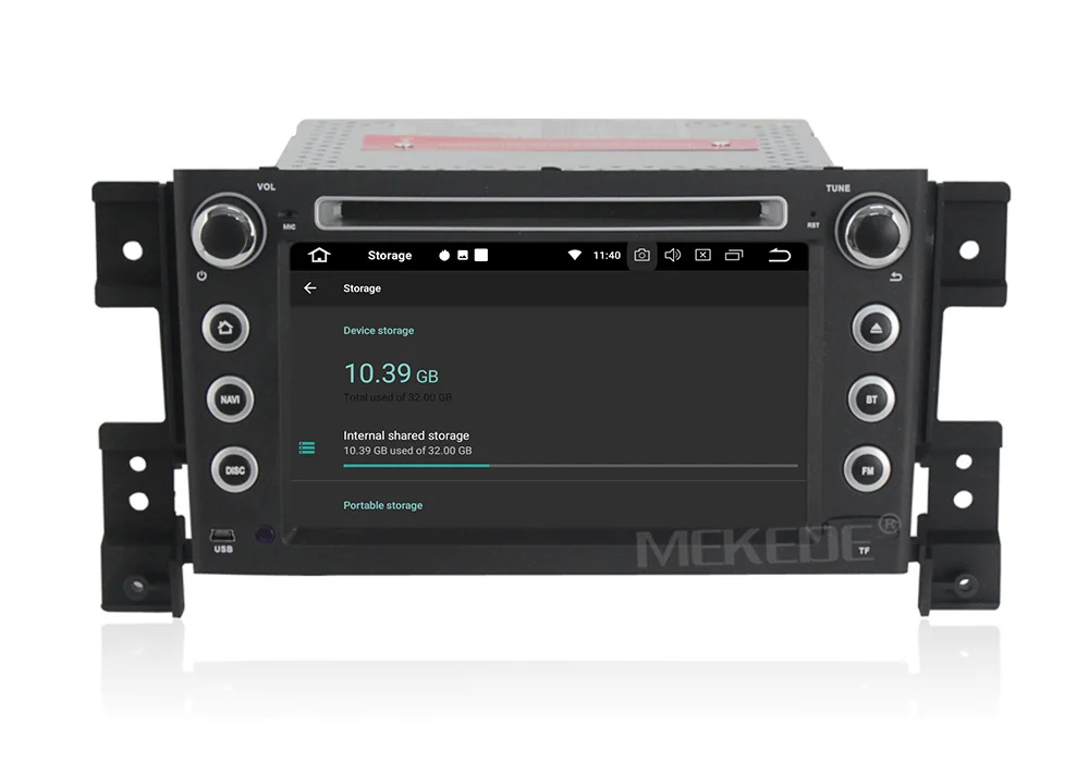 Sale Android 8.0 4G RAM 32G ROM  CAR GPS 2 DIN DVD PLAYER For SUZUKI GRAND VITARA 2007-2013 GPS RADIO STEREO SCREEN NAVIGATION 5