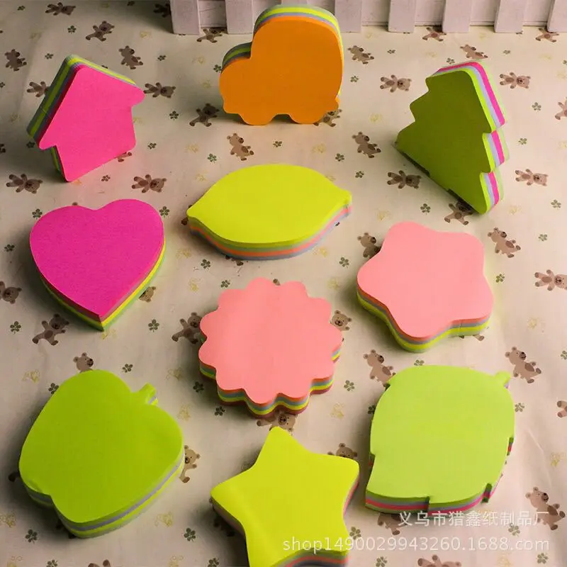 Kawaii Sticky Paper Star Memo Pad 100sheets 1PCS Heart