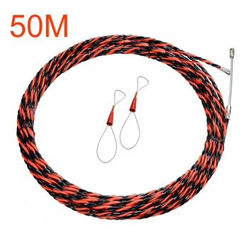 

1 Set of 50M Durable Use Electrical Wire Threader Electrician Threading Device Wire Cable Puller Lead Extractor Stringer Tool