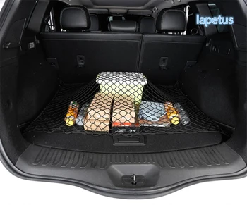 

Lapetus Accessories Fit For Renault Kadjar 2016 - 2020 Elastic Rear Trunk Cargo Storage Organizer Luggage Net Holder Cover Kit