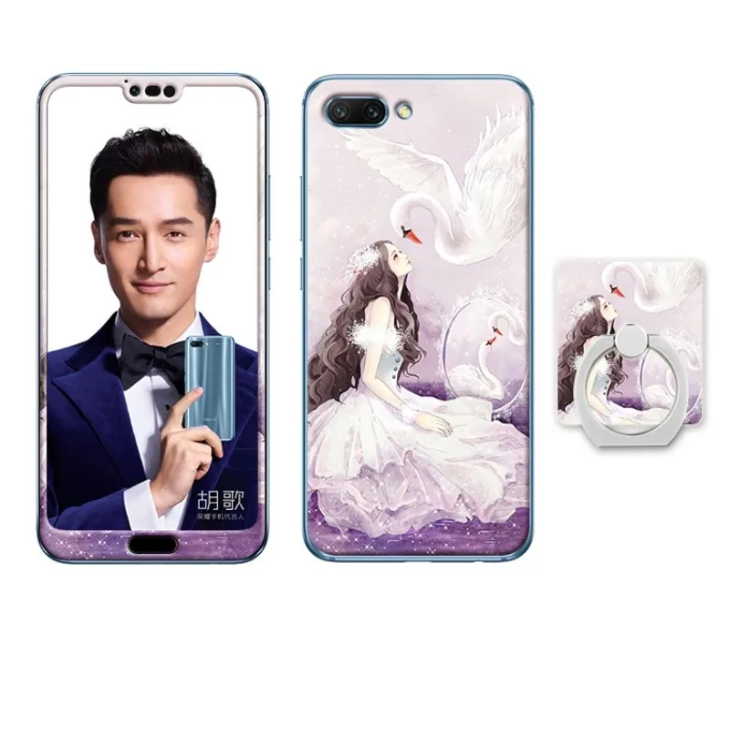 Huawei honor 10 case cover glass screen protector (4)