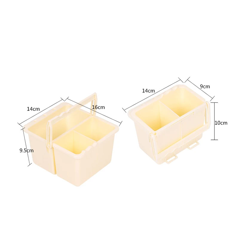 3 Holes Drawing Pen Wash Bucket Container DIY Painting By Numbers Tools Oil Painting Accessories Multi-function Foldable Bucket