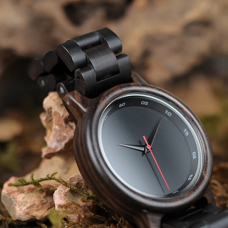 BOBO BIRD Wood Watch Men Relogio Masculino Top Luxury Brand Mens Quartz Watches erkek kol saati W-P10 OEM Drop Shipping