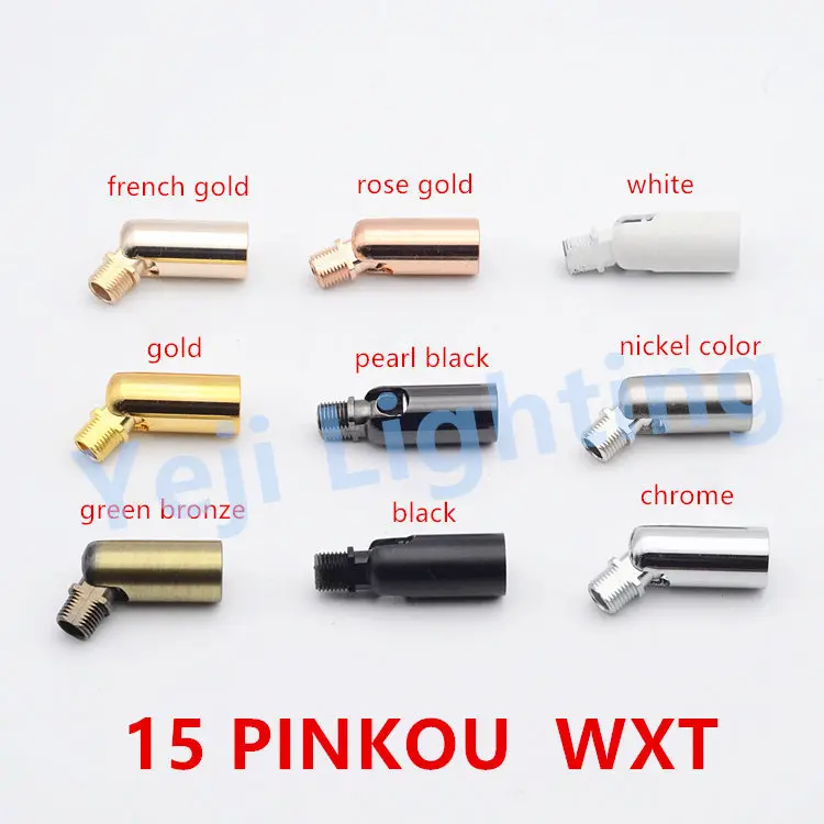 Universal Head M10 M8 Inner Thread Outside Teeth 180 Degree Turn