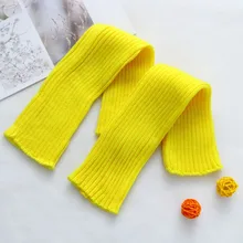 JAYCOSIN новые летние женские зимние теплые однотонные желтые вязаные теплые гетры с высокой оборкой манжеты для ботинок Крышка ноги 9031541