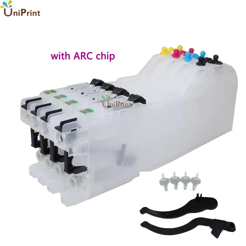 Многоразовый чернильный картридж для Brother LC103 LC105 LC107 с чипом ARC MFC J4410DW J4510DW J4610|ink
