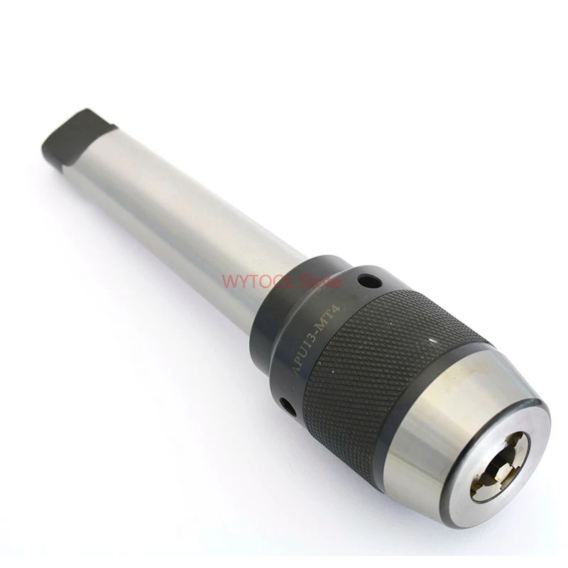 

Clamping range 1-13mm flat tail MTA4 APU13/MT4 APU16 taper keyless drill chuck self-tight for machine tools and portable tools
