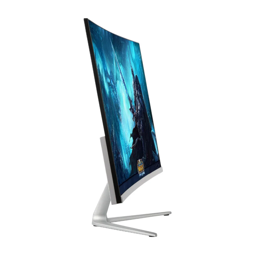 Wearson 23,8 pulgadas competición de juegos curva pantalla ancha LCD Monitor de juegos HDMI VGA entrada 2 ms respuesta WS238H - 1