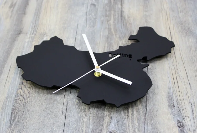 Берлинский Париж Лондонский Тип карта мира часы украшения дома настенные кантри