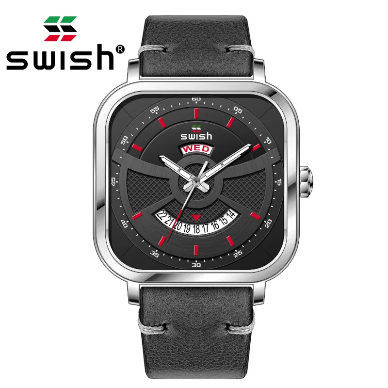 

SWISH Clock Man Relogio Masculino Watch Men Tourbillon Watch Sport Waterproof Watch