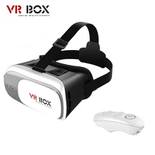 VR BOX 2.0 Virtual Reality 3D VR Glasses for 3.5″- 6.0″ Smartphone + Bluetooth Wireless Remote New Year Gift