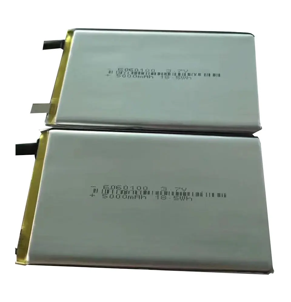 

6060100 3.7V 5000mAh Li-polymer Rechargeable Batteries Lithium Polymer Battery For Digital Products