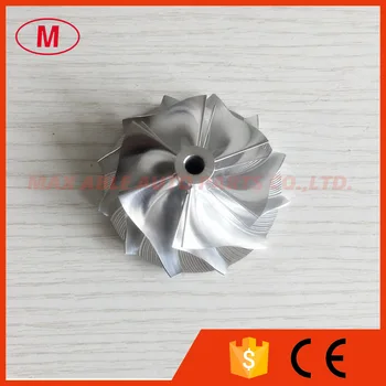 

RHF5H 43.26/56.00mm 6+6blades High performance turbo billet/milling/aluminum 2024 compressor wheel for VF38/VF40/VF54