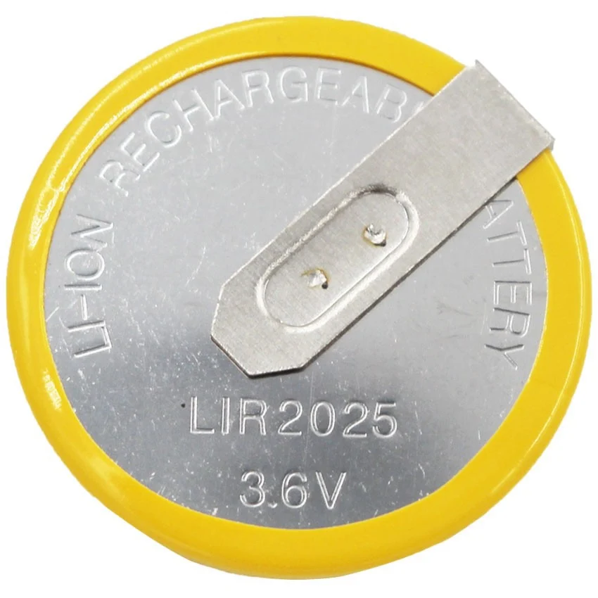 

5/pcs High Quality 3.6V LIR2025 Rechargeable Battery Fit For BMW 3 5 Series E46 E39 Remote Car Key Cover Fob Shell Case Battery