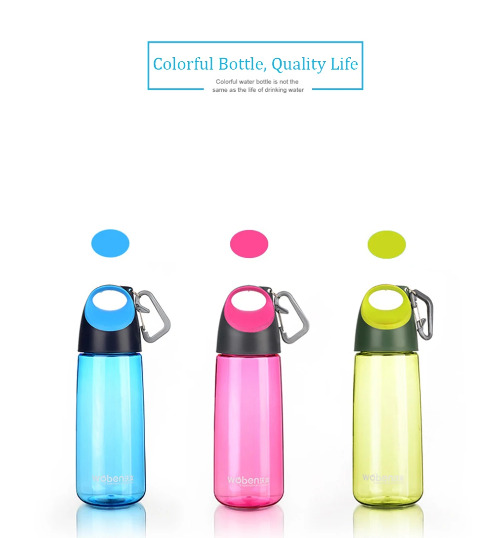 Plastic Crystal Water Bottle BPA Free My Sport Drink Bottle . Gourde Portable Outdoor Bidon Drinkware Drinkfles Travel Space Cup (4)