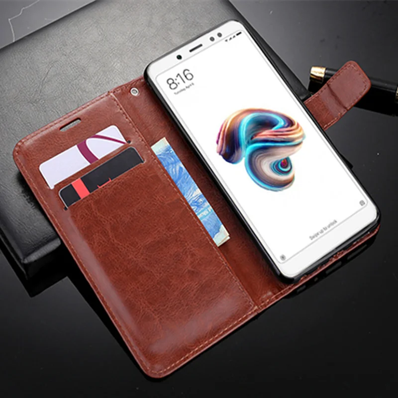 Кожаный чехол-книжка для Xiaomi Mi 9 9T 8 SE A1 A2 Lite F1 Redmi K20 7A 6 6A S2 Note 7 Note 6 Note 5 Pro Global Wallet Funda