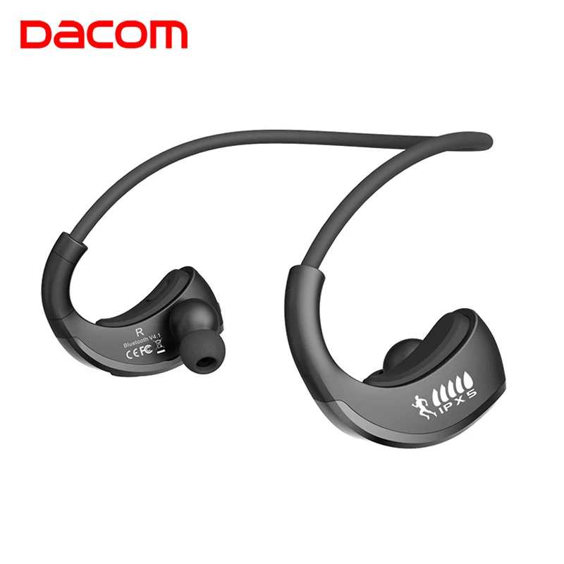 DACOM G06 шейным IPX5 Водонепроницаемый Handsfree стерео Sport гарнитура беспроводные bluetooth наушники для телефона iphone