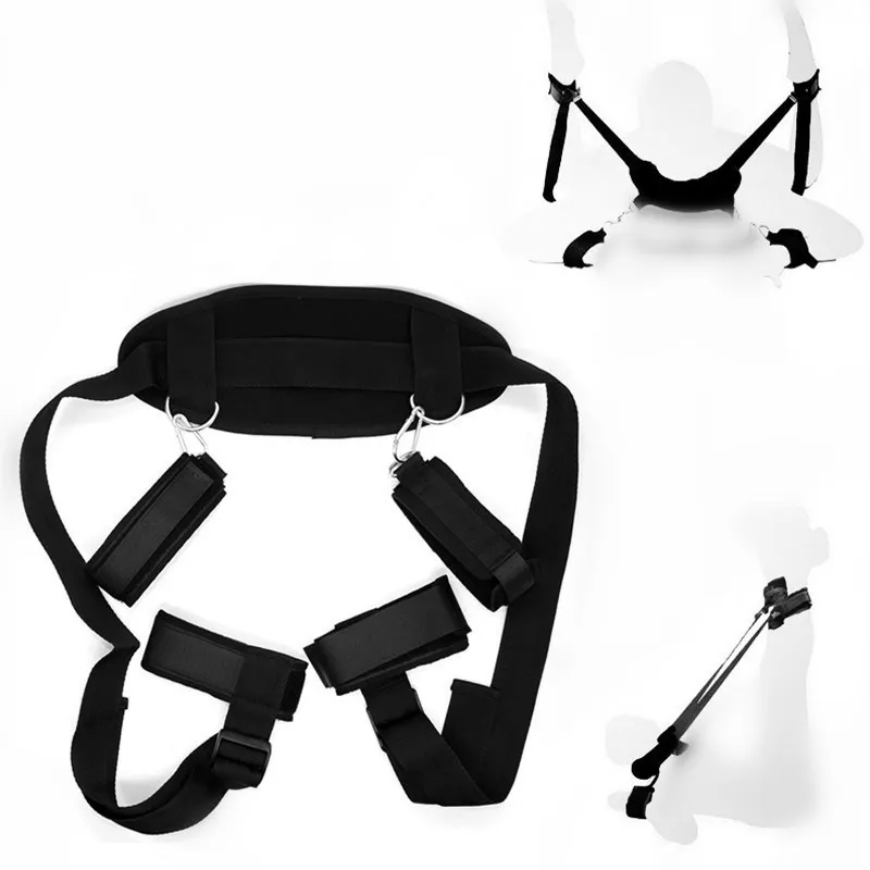 3-Styles-BDSM-Bondage-Sex-Handcuffs-Leg-Open-Restraints-Neck-Handcuffs-Ankle-Cuff-Straps-Erotic-Accessories