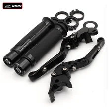 Для Kawasaki Z1000 Мотоцикл Регулируемый складной сцепные рычаги Руль ручками
