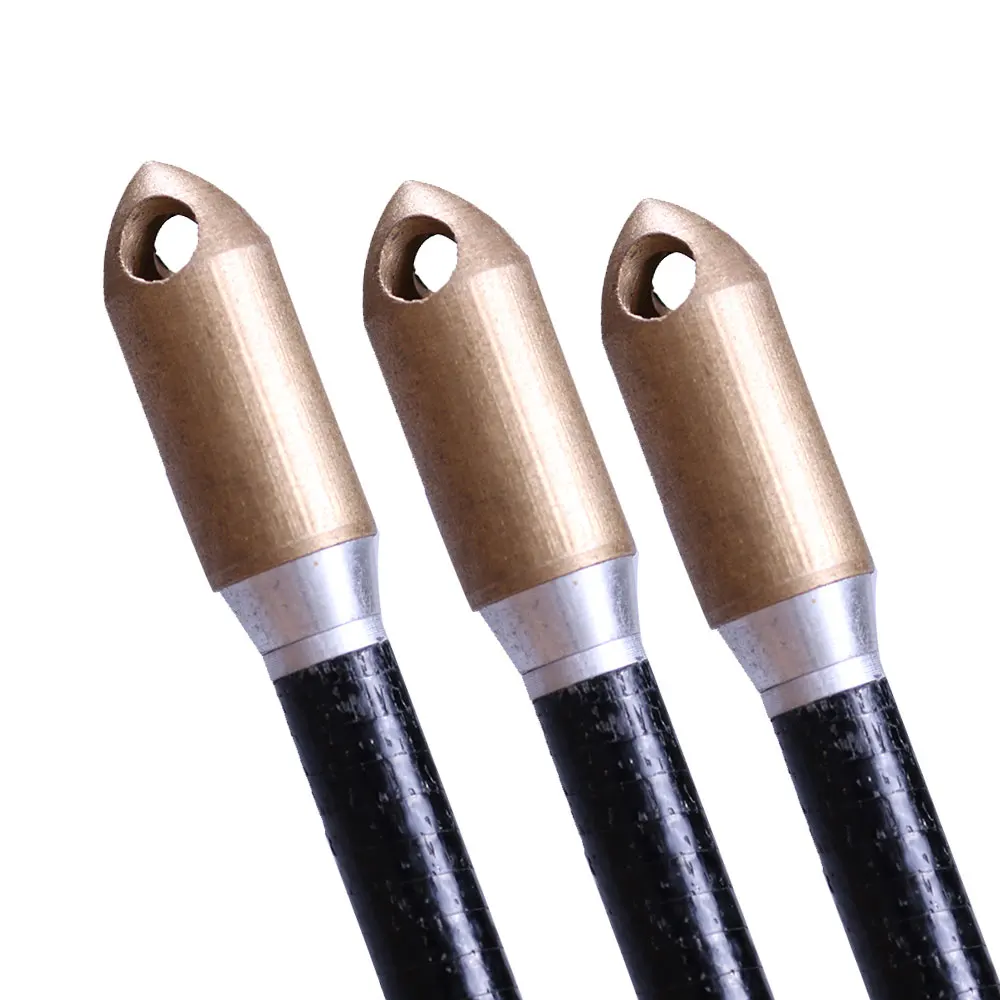 Archery arrowhead yellow whistle broadhead steel arrow tips 10 pcsin