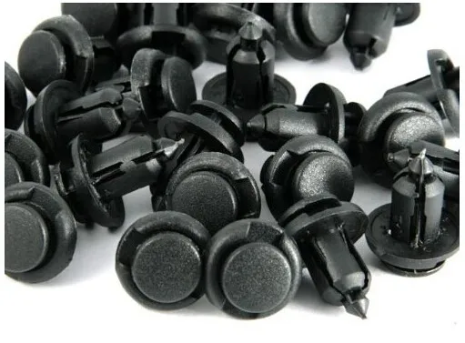 

40 Pcs/Pack Practical 10mm Push-type Nylon Bumper Fender Flare Fastener Rivet Clips Vehicle Fix Parts Accessories New