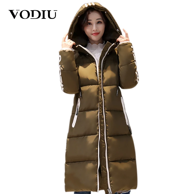 Free Shipping 2016 2016 Winter Down Jacket Women Long Pink