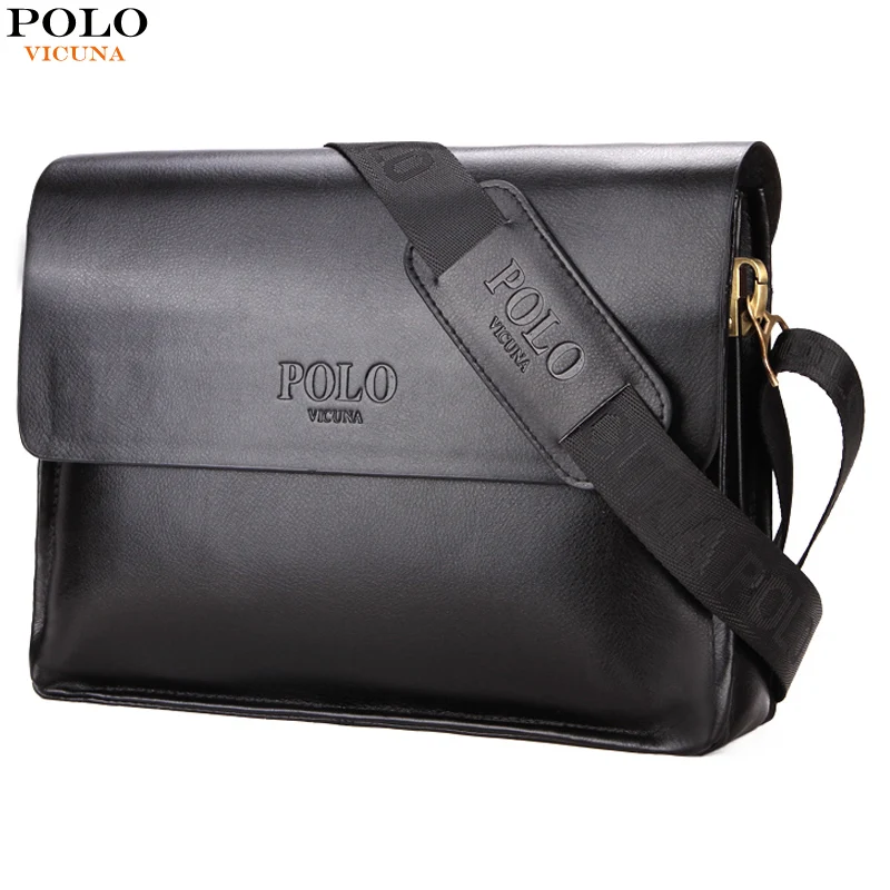 VICUNA POLO Famous Brand Men Handbags Casual Shoulder Bag For Male ...