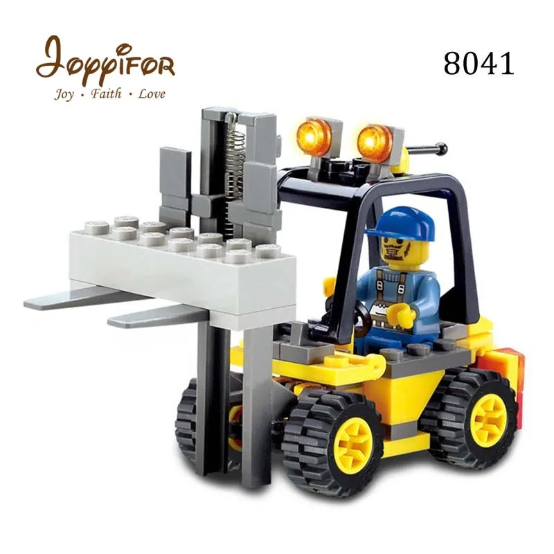 

JOYYIFOR City Engineer Machine Compatibie Legoings Builiding Blocks Toy Educational Children Christmas Birthday Gifts