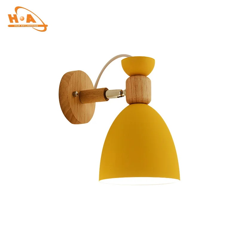 

Creative Nordic wall lamp Bedroom wall lighting Modern brief bathroom light modern led beds living room decoration dropshipping
