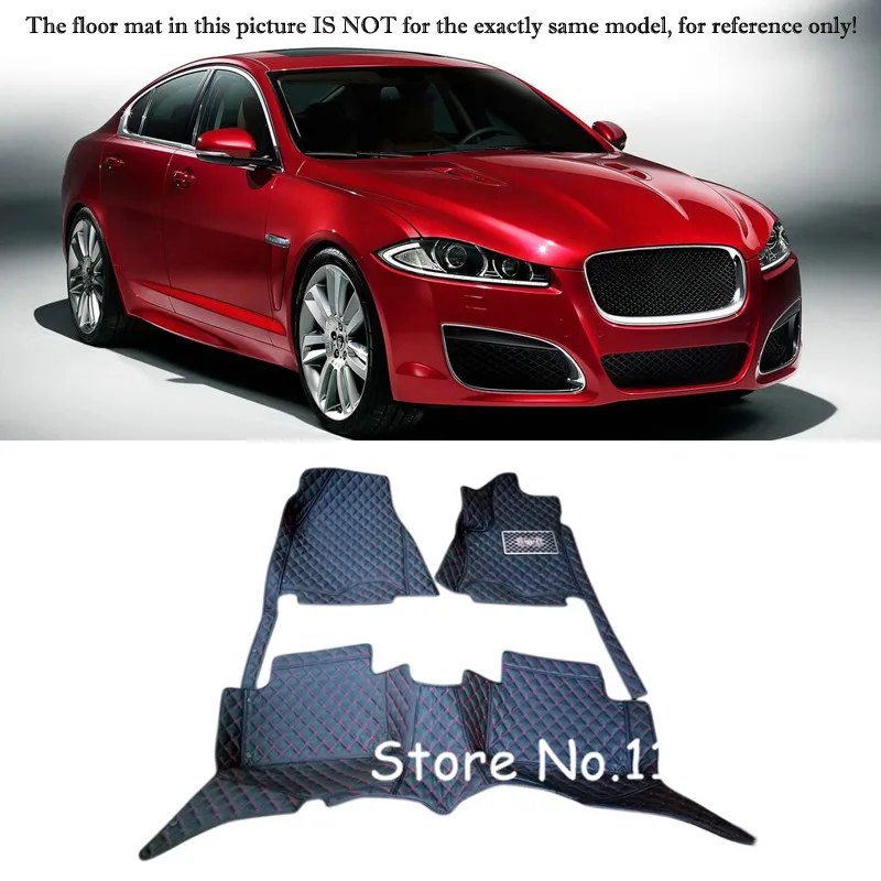 

Accessories Interior Leather Custom Car Styling Auto Floor Mats & Carpets Pads For Jaguar XF 2009 10 11 12 13 14 2015