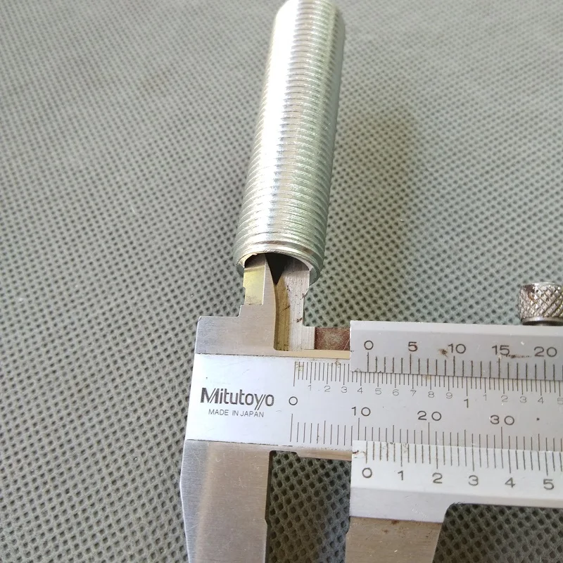 10 шт./лот 20 500 мм метрические полые трубки m16 с цельной резьбой сделай сам