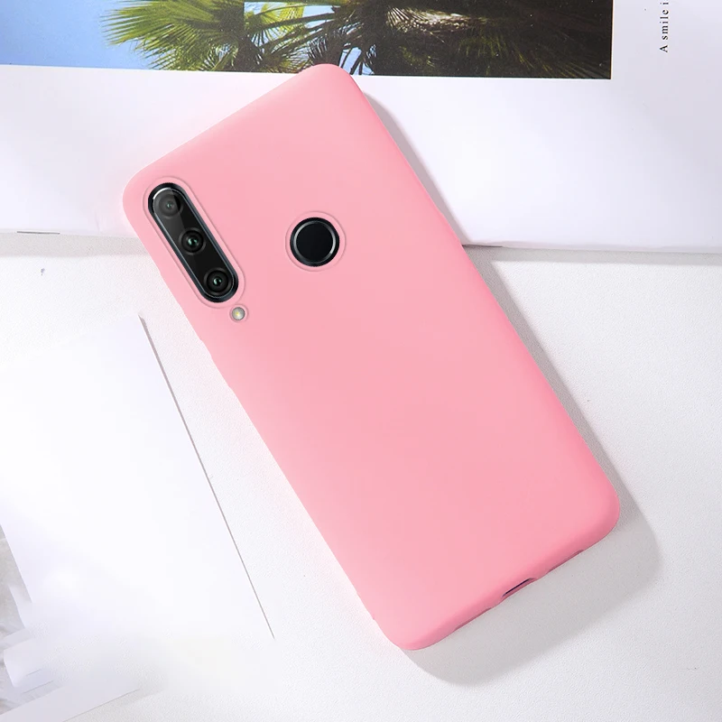 Для Honor 20 чехол жидкий мягкий, силиконовый, из ТПУ чехол для huawei Honor 20 Lite рro вид V20 V 20 противоударные телефонные чехлы Coque Fundas - Цвет: DPink