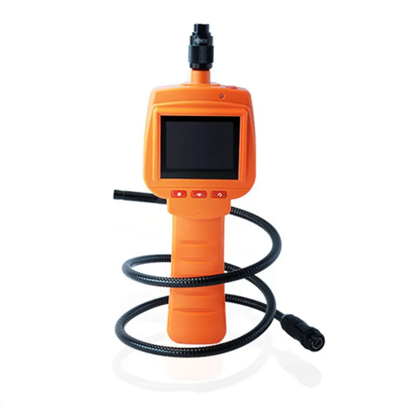 2.4 Inch 9mm 300,000pixles Waterproof Ip66 Av Handheld Endoscope Ip