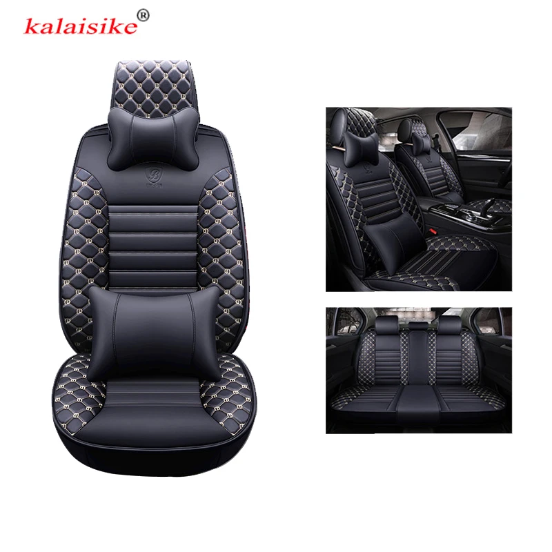 kalaisike universal leather car seat covers for Renault all models duster Captur megane clio laguna kadjar fluence scenic Koleos kalaisike universal leather car seat covers for Renault all models duster Captur megane clio laguna kadjar fluence scenic Koleos