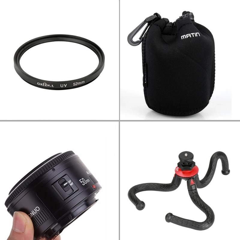 

YONGNUO 50MM YN50MM F1.8 For Canon Fixed Focus Lens Large Aperture Auto Focus Lens for DSLR Camera Canon 7/10/60/70