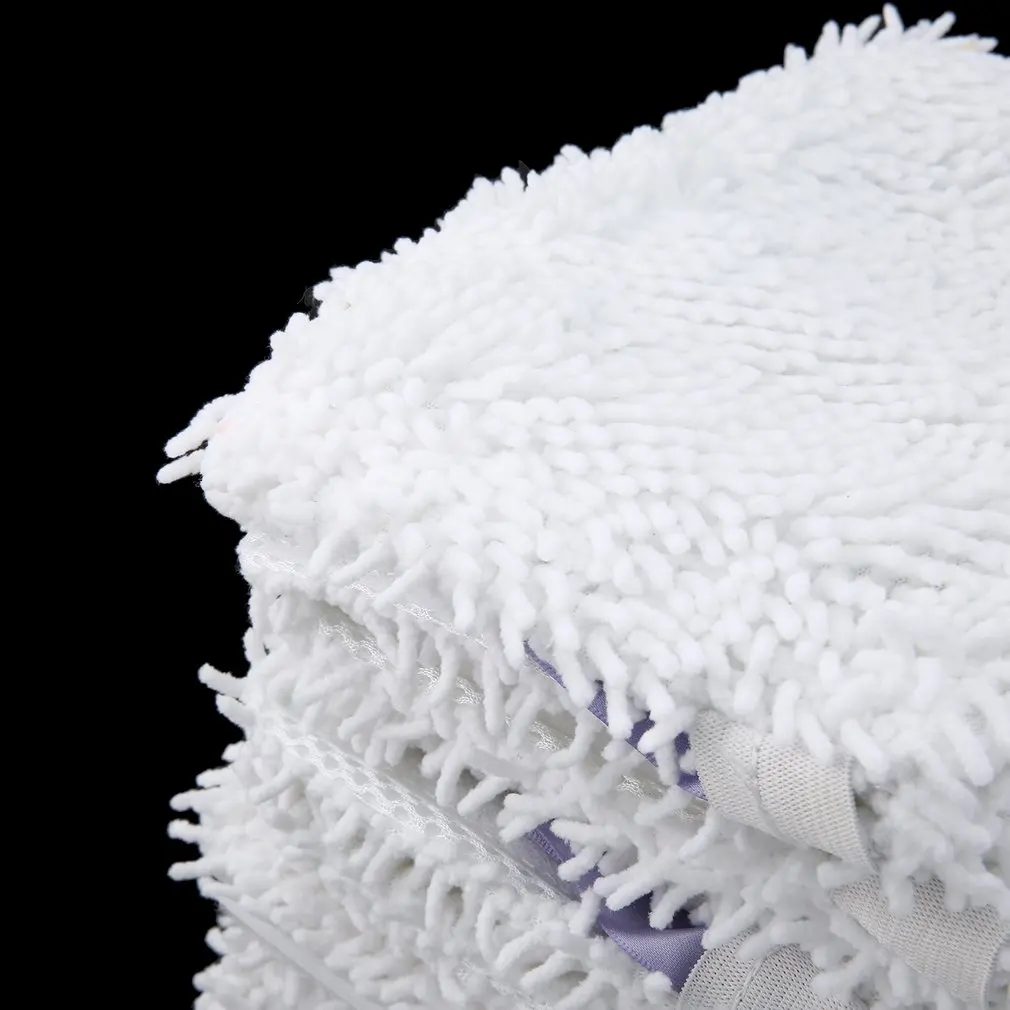 8 шт. Швабра замена головы Pad для Акула S3501 моющиеся чистящие средства микрофибры машинная стирка ткани белый цвет