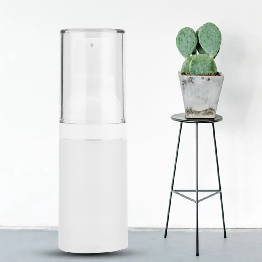 

Frosted Vacuum Pump Empty Bottle Travel Lotion Cosmetic Makeup Dispenser Container Refillable Perfume Bottle