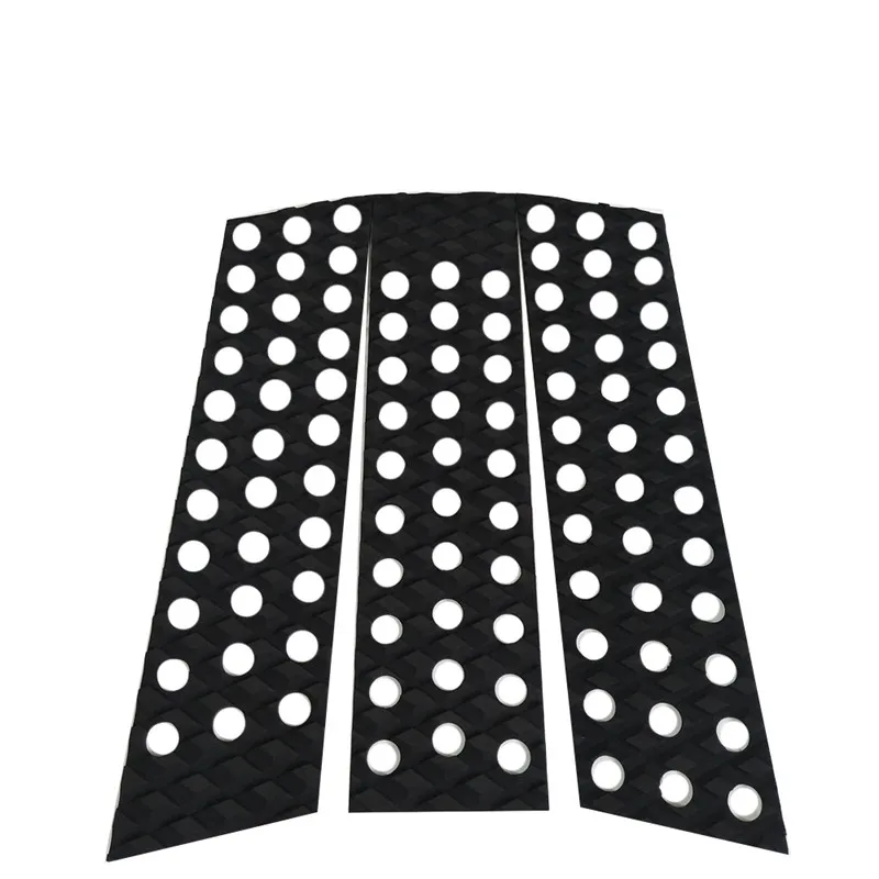 Доски для серфинга EVA Deck Grip Pad накладки передние и задние полный набор черные