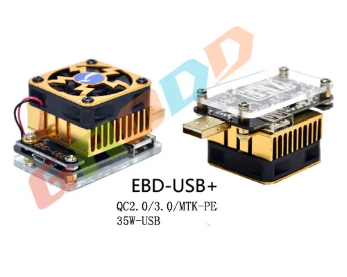 EBD USB load QC2 0 3 0 MTK PE trigger voltage and current monitoring font b