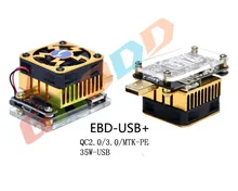 EBD USB load QC2 0 3 0 MTK PE trigger voltage and current monitoring font b